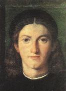 Head of a Young Man ff Lorenzo Lotto